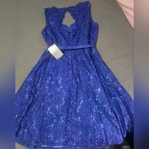 Eliza J Royal Blue Dress